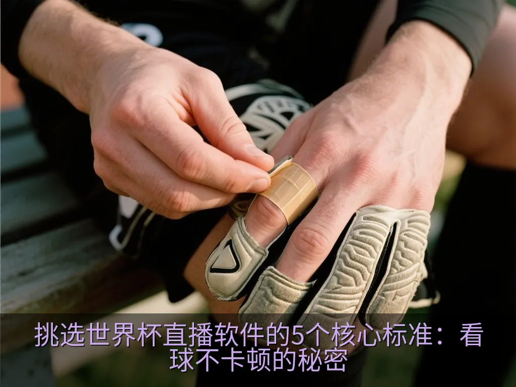挑选世界杯直播软件的5个核心标准：看球不卡顿的秘密